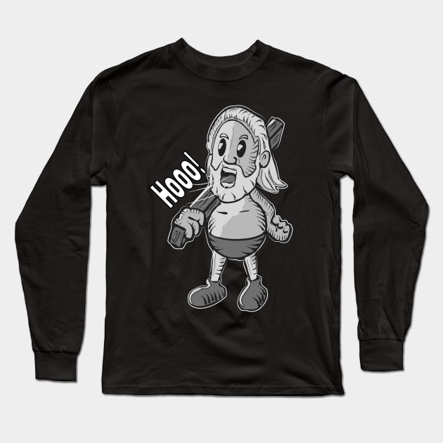 Hooo!Ho-ld time Jim Long Sleeve T-Shirt by Ace13creations